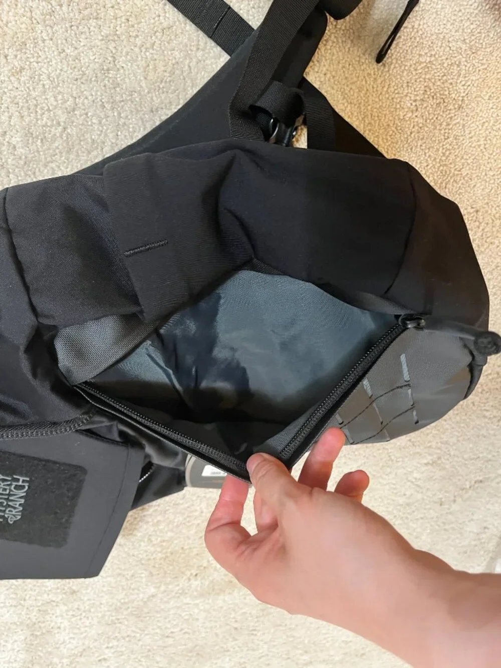 New NWT Mystery Ranch Rip Ruck 15 L Backpack Black EDC Tactical Daypack